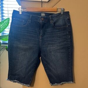 Soho Dark Blue Denim Shorts
